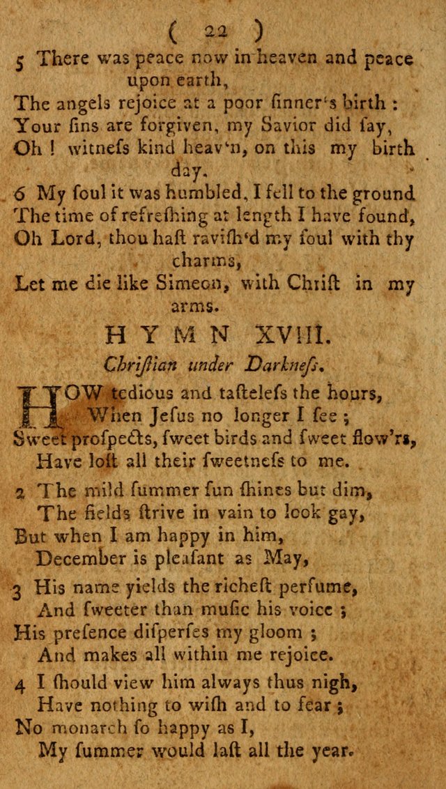 Divine Hymns or Spiritual Songs, for the use of religious assemblies and private Christians: being a collection page 253