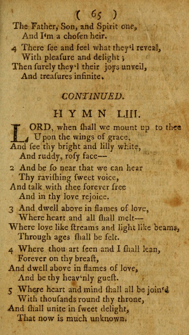 Divine Hymns or Spiritual Songs, for the use of religious assemblies and private Christians: being a collection page 296