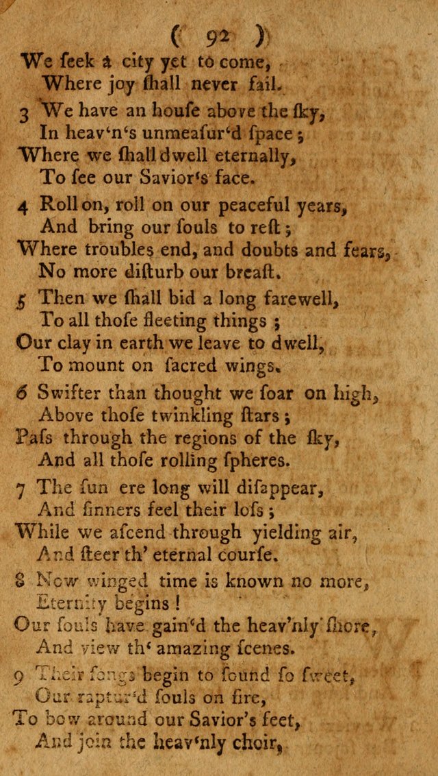 Divine Hymns or Spiritual Songs, for the use of religious assemblies and private Christians: being a collection page 323