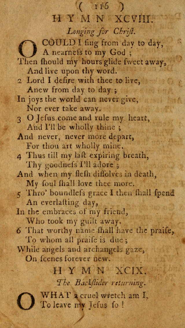 Divine Hymns or Spiritual Songs, for the use of religious assemblies and private Christians: being a collection page 347