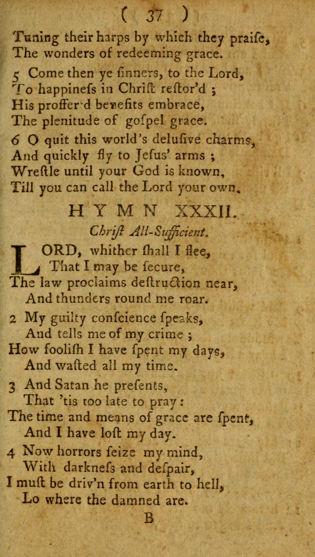 Divine Hymns or Spiritual Songs, for the use of religious assemblies and private Christians: being a collection page 42