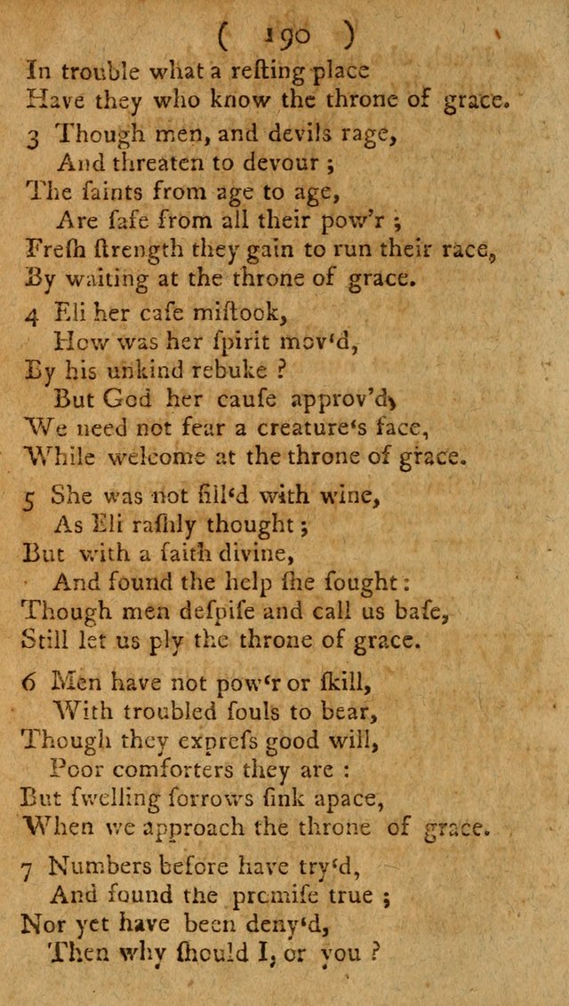 Divine Hymns or Spiritual Songs, for the use of religious assemblies and private Christians: being a collection page 421