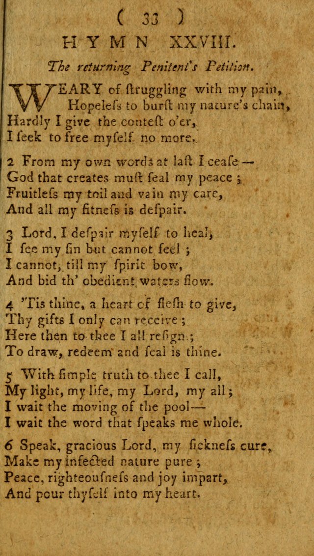 Divine Hymns or Spiritual Songs, for the use of religious assemblies and private Christians: being a collection page 490