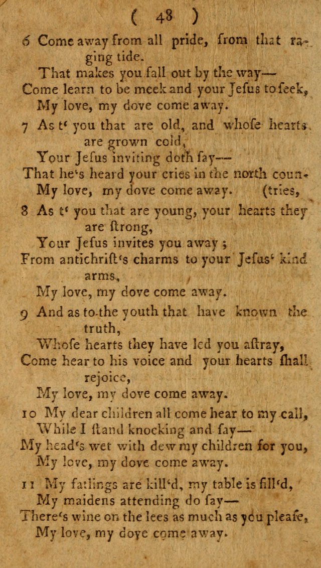 Divine Hymns or Spiritual Songs, for the use of religious assemblies and private Christians: being a collection page 53