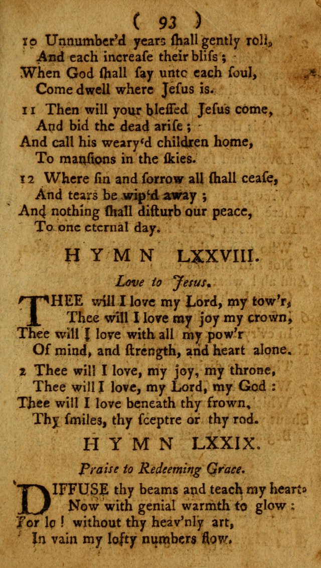 Divine Hymns or Spiritual Songs, for the use of religious assemblies and private Christians: being a collection page 550