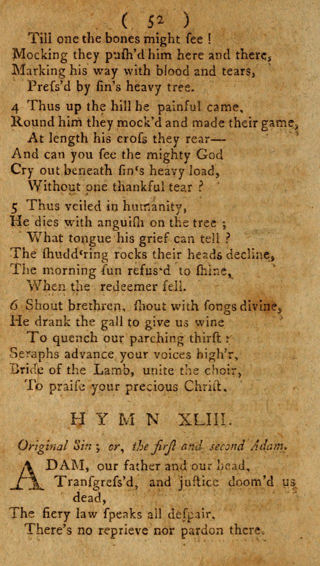 Divine Hymns or Spiritual Songs, for the use of religious assemblies and private Christians: being a collection page 57