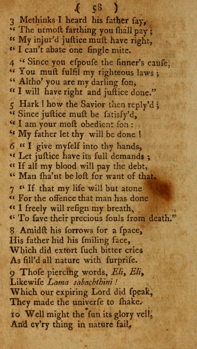 Divine Hymns or Spiritual Songs, for the use of religious assemblies and private Christians: being a collection page 63