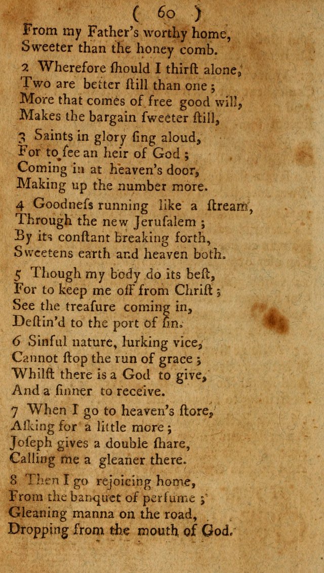 Divine Hymns or Spiritual Songs, for the use of religious assemblies and private Christians: being a collection page 65