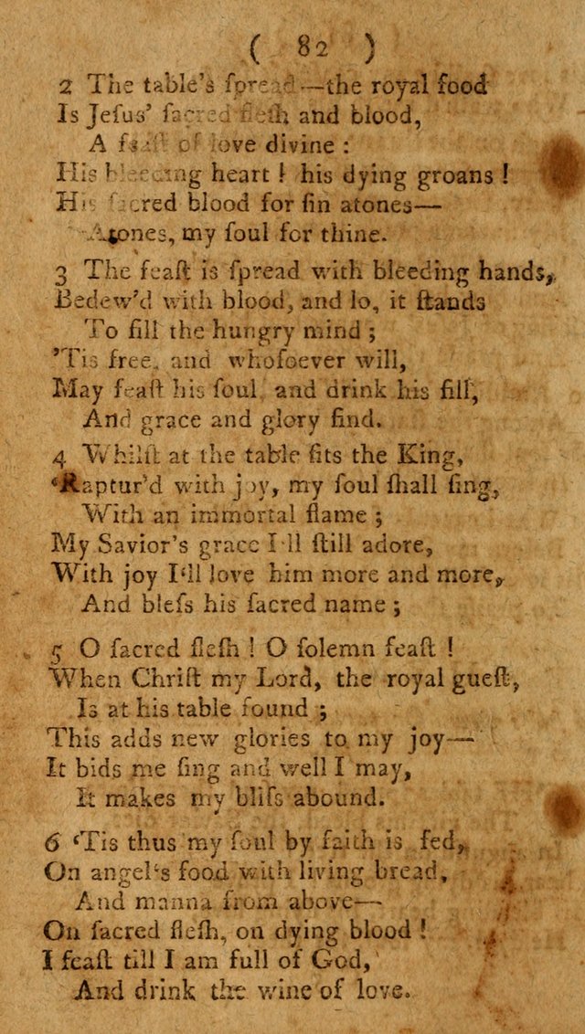 Divine Hymns or Spiritual Songs, for the use of religious assemblies and private Christians: being a collection page 87