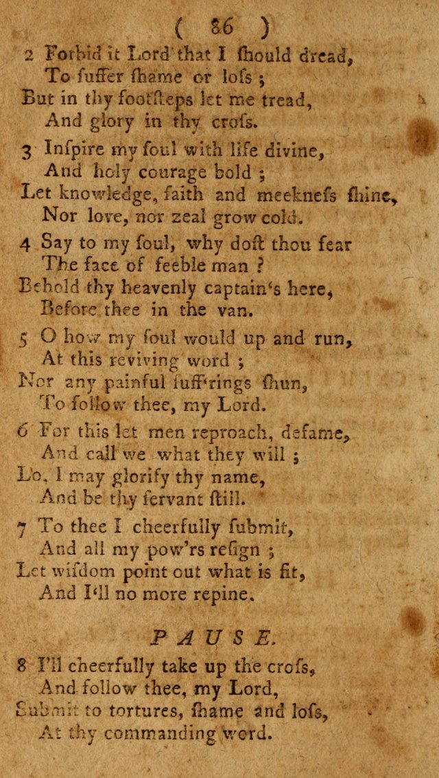 Divine Hymns or Spiritual Songs, for the use of religious assemblies and private Christians: being a collection page 91