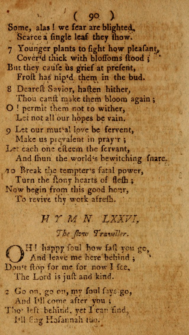 Divine Hymns or Spiritual Songs, for the use of religious assemblies and private Christians: being a collection page 95