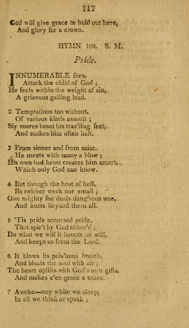 Divine Hymns, or Spiritual Songs: for the use of religious assemblies and private Christians: being formerly a collection (12th ed.) page 117