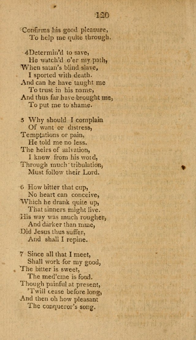 Divine Hymns, or Spiritual Songs: for the use of religious assemblies and private Christians: being formerly a collection (12th ed.) page 120