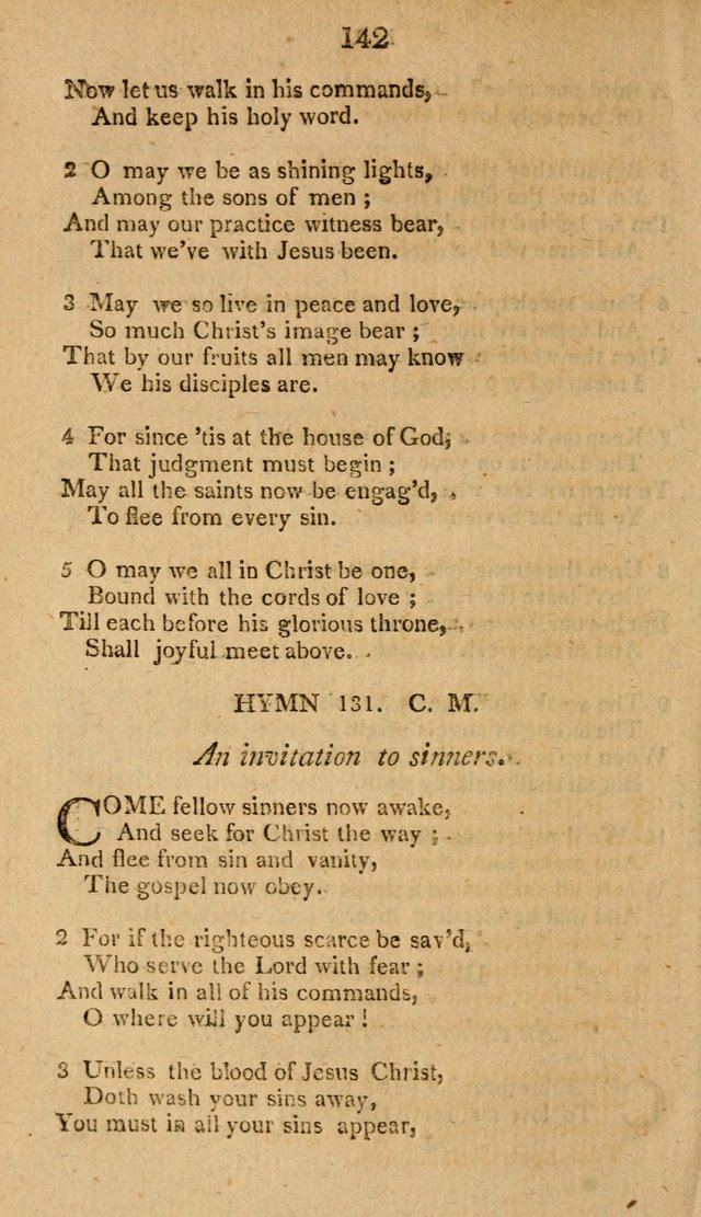 Divine Hymns, or Spiritual Songs: for the use of religious assemblies and private Christians: being formerly a collection (12th ed.) page 142