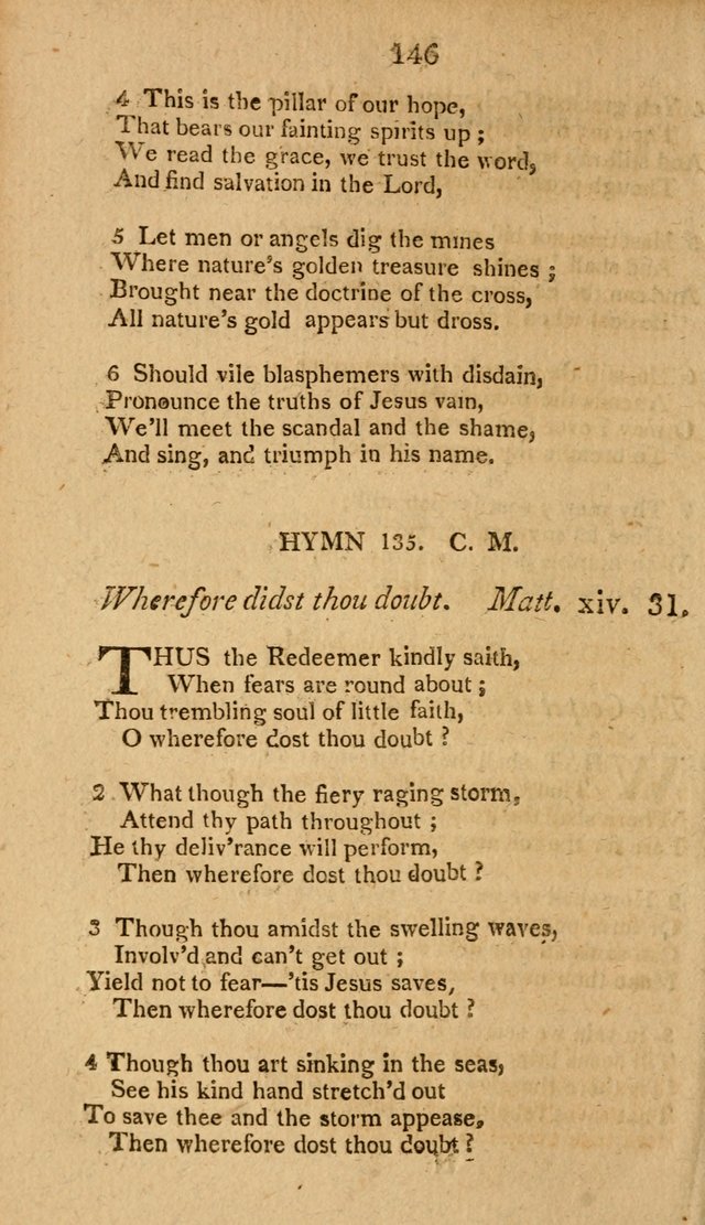 Divine Hymns, or Spiritual Songs: for the use of religious assemblies and private Christians: being formerly a collection (12th ed.) page 146