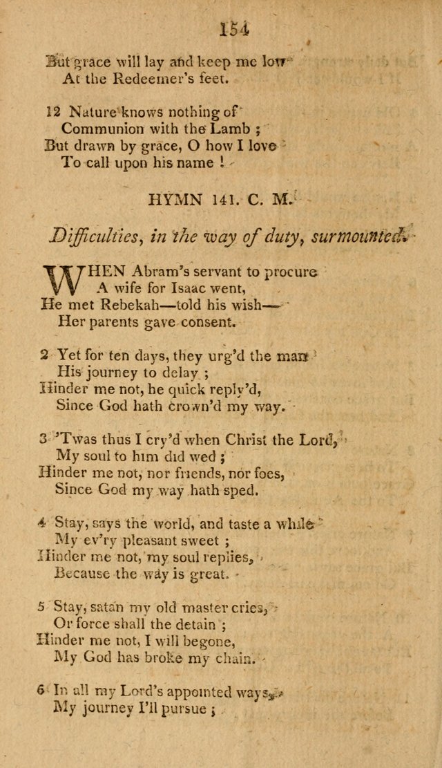 Divine Hymns, or Spiritual Songs: for the use of religious assemblies and private Christians: being formerly a collection (12th ed.) page 154