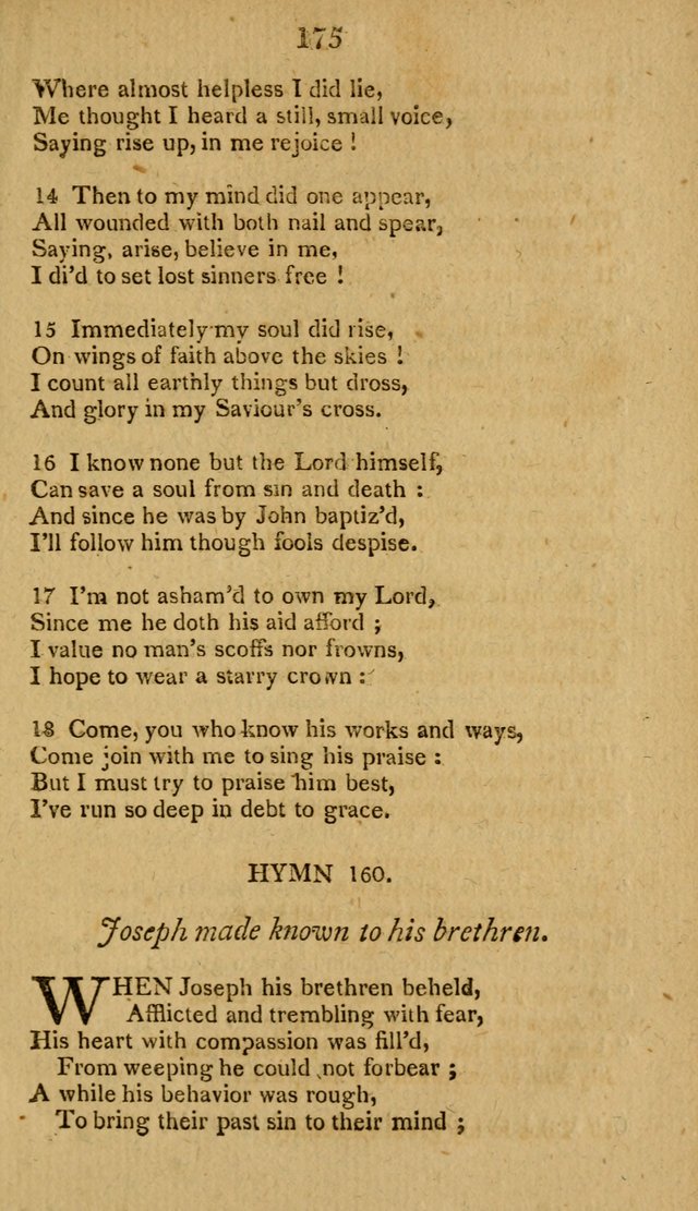 Divine Hymns, or Spiritual Songs: for the use of religious assemblies and private Christians: being formerly a collection (12th ed.) page 175