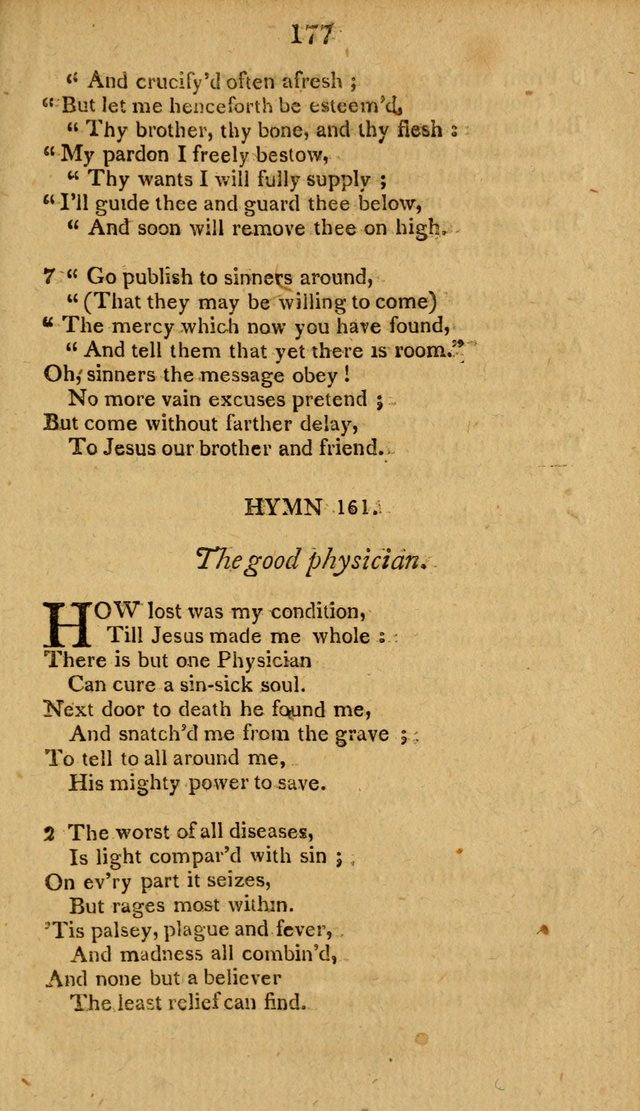 Divine Hymns, or Spiritual Songs: for the use of religious assemblies and private Christians: being formerly a collection (12th ed.) page 177