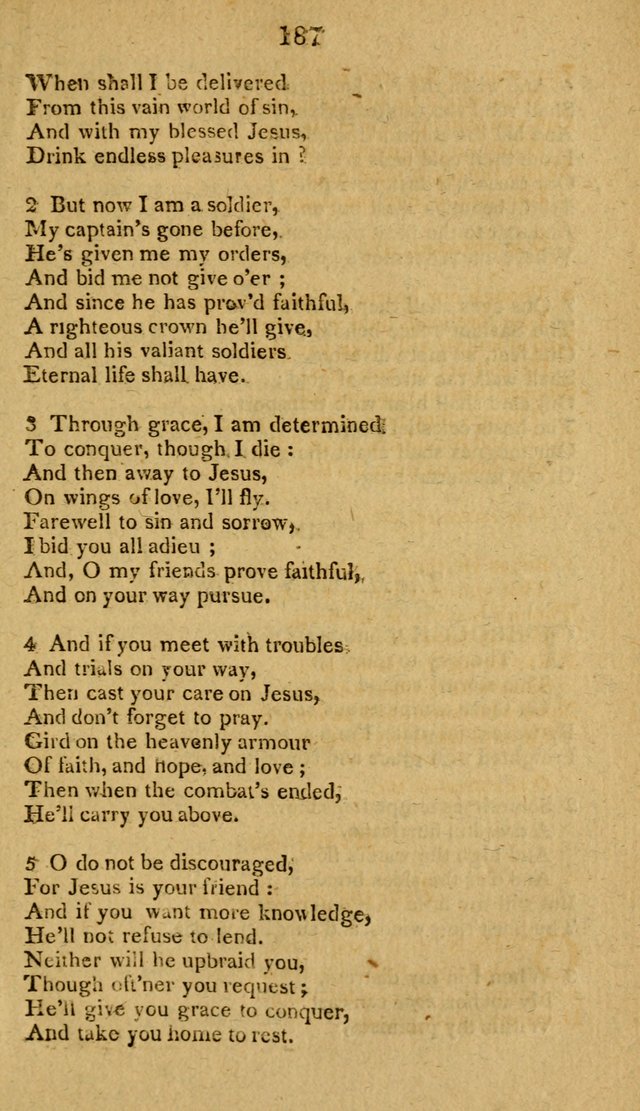 Divine Hymns, or Spiritual Songs: for the use of religious assemblies and private Christians: being formerly a collection (12th ed.) page 187