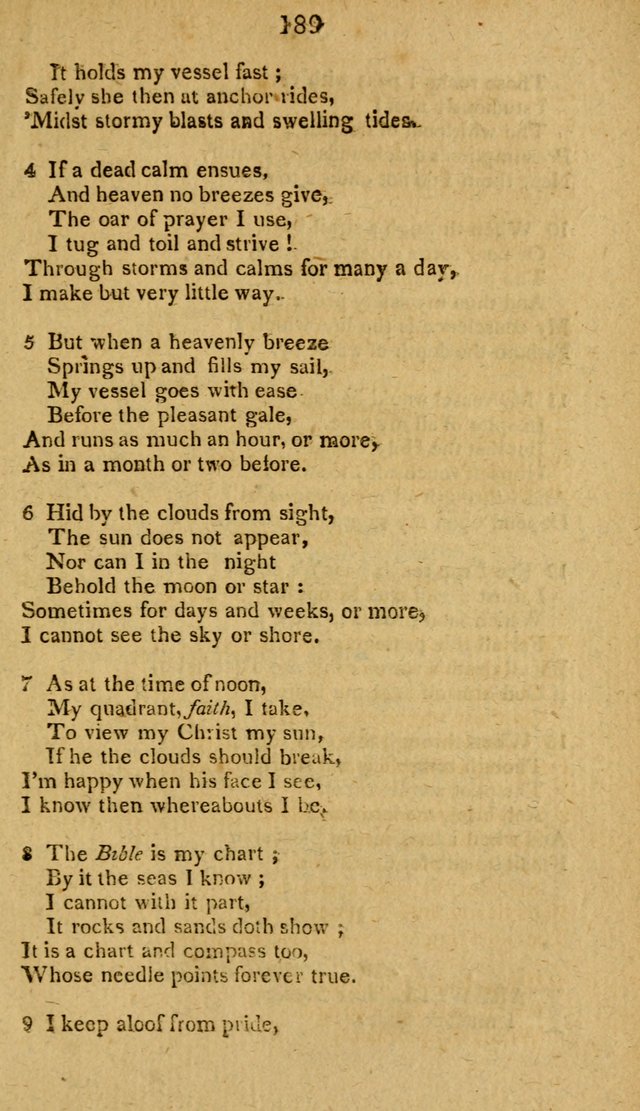 Divine Hymns, or Spiritual Songs: for the use of religious assemblies and private Christians: being formerly a collection (12th ed.) page 189