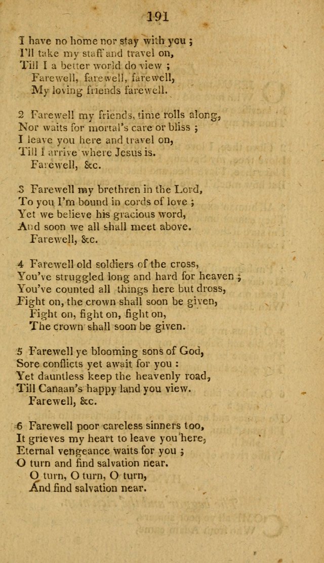 Divine Hymns, or Spiritual Songs: for the use of religious assemblies and private Christians: being formerly a collection (12th ed.) page 191