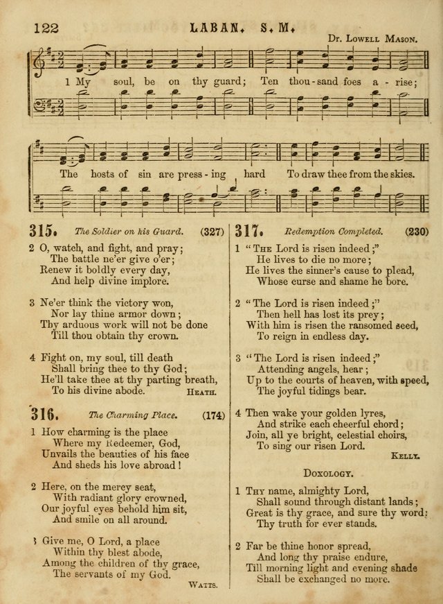 The Devotional Hymn and Tune Book: for social and public worship page 122