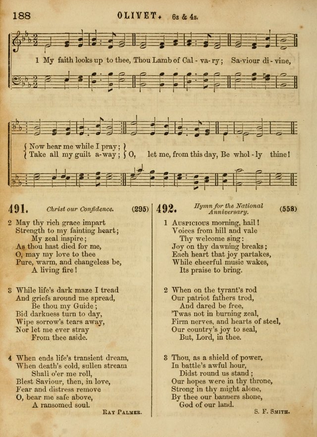 The Devotional Hymn and Tune Book: for social and public worship page 188