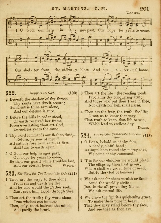 The Devotional Hymn and Tune Book: for social and public worship page 201