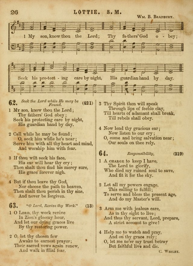 The Devotional Hymn and Tune Book: for social and public worship page 26