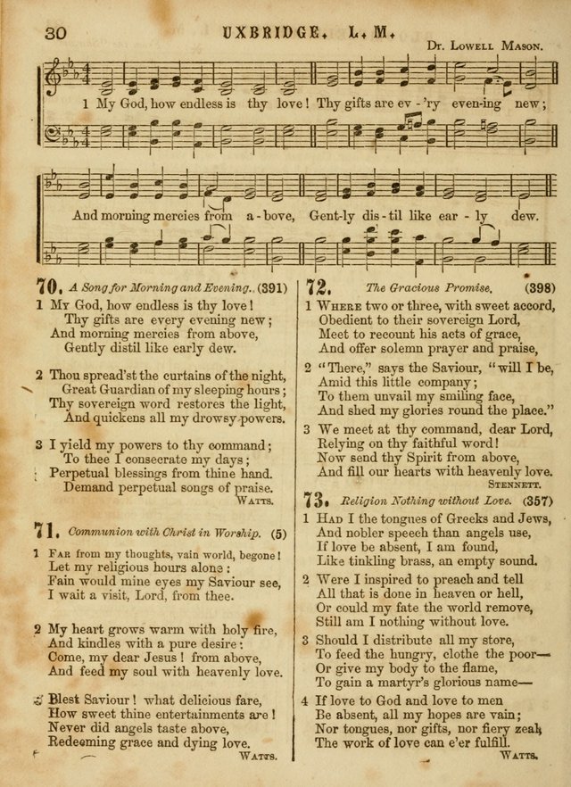 The Devotional Hymn and Tune Book: for social and public worship page 30