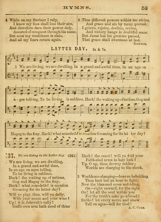 The Devotional Hymn and Tune Book: for social and public worship page 53