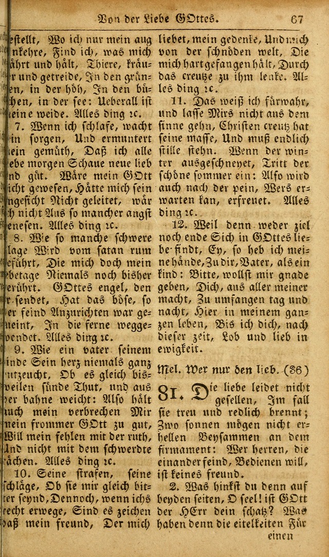 Die Kleine Geistliche Harfe der Kinder Zions: oder auserlesene Geistreiche Gesänge, allen wahren heilsbergierigen Säuglingen der Weisheit, insonderheit aber allen Christlichen Gemeinden des Herrn... page 107