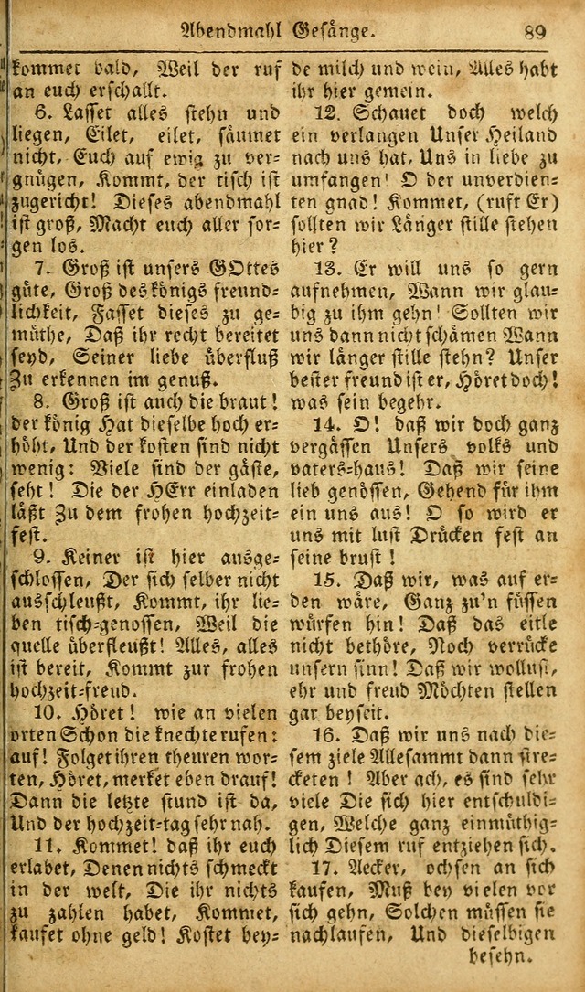 Die Kleine Geistliche Harfe der Kinder Zions: oder auserlesene Geistreiche Gesänge, allen wahren heilsbergierigen Säuglingen der Weisheit, insonderheit aber allen Christlichen Gemeinden des Herrn... page 129