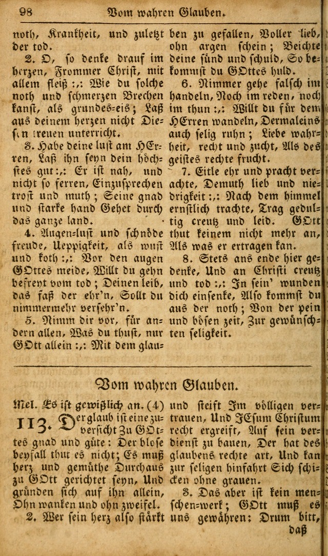 Die Kleine Geistliche Harfe der Kinder Zions: oder auserlesene Geistreiche Gesänge, allen wahren heilsbergierigen Säuglingen der Weisheit, insonderheit aber allen Christlichen Gemeinden des Herrn... page 138