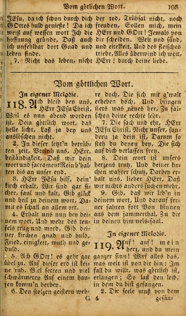 Die Kleine Geistliche Harfe der Kinder Zions: oder auserlesene Geistreiche Gesänge, allen wahren heilsbergierigen Säuglingen der Weisheit, insonderheit aber allen Christlichen Gemeinden des Herrn... page 143