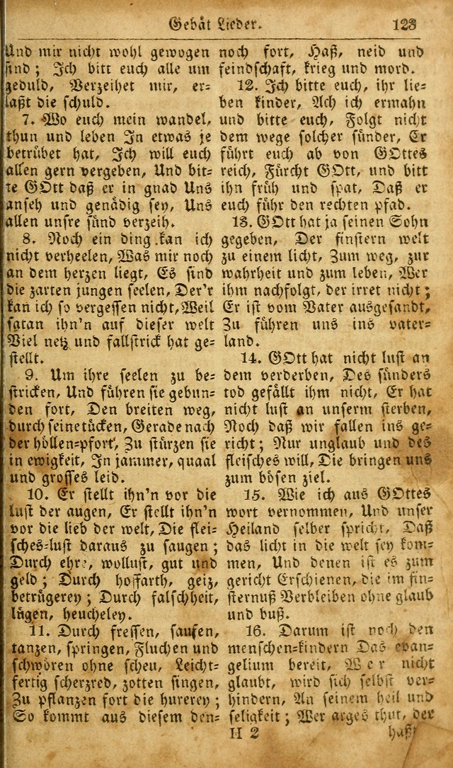 Die Kleine Geistliche Harfe der Kinder Zions: oder auserlesene Geistreiche Gesänge, allen wahren heilsbergierigen Säuglingen der Weisheit, insonderheit aber allen Christlichen Gemeinden des Herrn... page 163