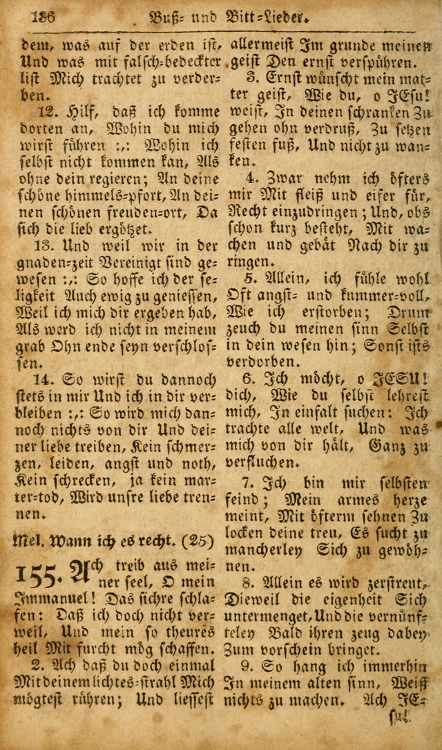 Die Kleine Geistliche Harfe der Kinder Zions: oder auserlesene Geistreiche Gesänge, allen wahren heilsbergierigen Säuglingen der Weisheit, insonderheit aber allen Christlichen Gemeinden des Herrn... page 176