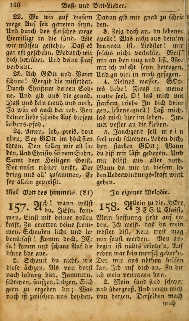 Die Kleine Geistliche Harfe der Kinder Zions: oder auserlesene Geistreiche Gesänge, allen wahren heilsbergierigen Säuglingen der Weisheit, insonderheit aber allen Christlichen Gemeinden des Herrn... page 180