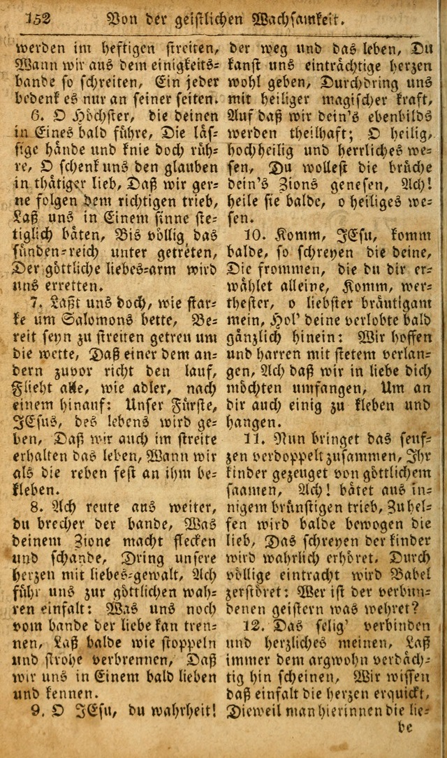 Die Kleine Geistliche Harfe der Kinder Zions: oder auserlesene Geistreiche Gesänge, allen wahren heilsbergierigen Säuglingen der Weisheit, insonderheit aber allen Christlichen Gemeinden des Herrn... page 192