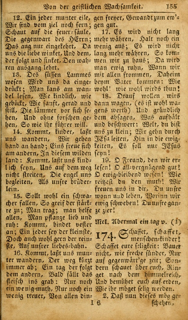 Die Kleine Geistliche Harfe der Kinder Zions: oder auserlesene Geistreiche Gesänge, allen wahren heilsbergierigen Säuglingen der Weisheit, insonderheit aber allen Christlichen Gemeinden des Herrn... page 195