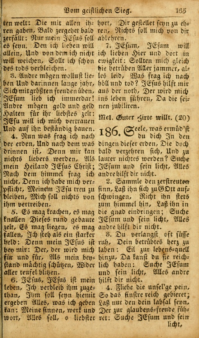 Die Kleine Geistliche Harfe der Kinder Zions: oder auserlesene Geistreiche Gesänge, allen wahren heilsbergierigen Säuglingen der Weisheit, insonderheit aber allen Christlichen Gemeinden des Herrn... page 205