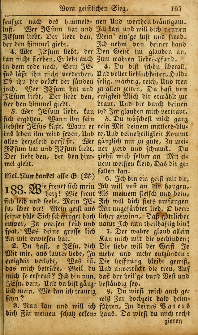 Die Kleine Geistliche Harfe der Kinder Zions: oder auserlesene Geistreiche Gesänge, allen wahren heilsbergierigen Säuglingen der Weisheit, insonderheit aber allen Christlichen Gemeinden des Herrn... page 207