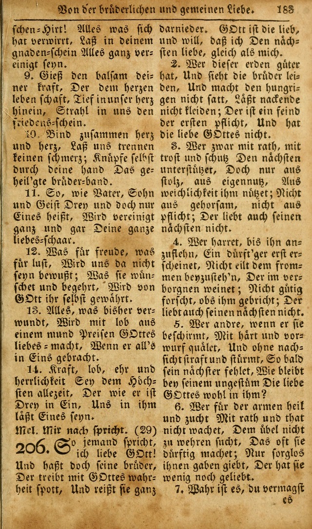 Die Kleine Geistliche Harfe der Kinder Zions: oder auserlesene Geistreiche Gesänge, allen wahren heilsbergierigen Säuglingen der Weisheit, insonderheit aber allen Christlichen Gemeinden des Herrn... page 223