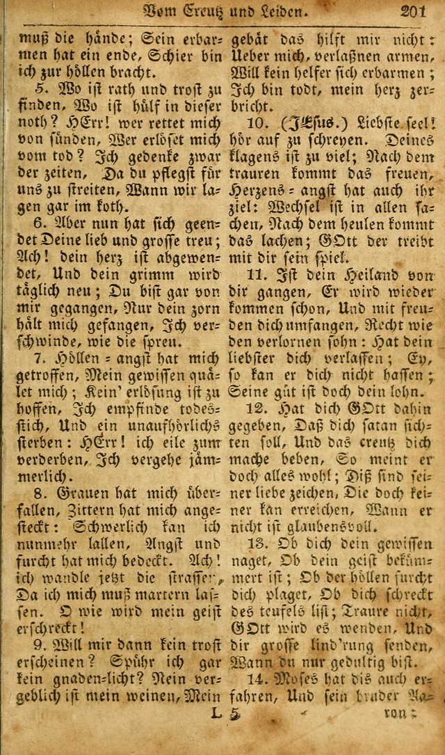 Die Kleine Geistliche Harfe der Kinder Zions: oder auserlesene Geistreiche Gesänge, allen wahren heilsbergierigen Säuglingen der Weisheit, insonderheit aber allen Christlichen Gemeinden des Herrn... page 241