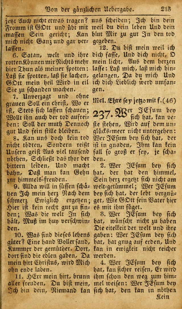 Die Kleine Geistliche Harfe der Kinder Zions: oder auserlesene Geistreiche Gesänge, allen wahren heilsbergierigen Säuglingen der Weisheit, insonderheit aber allen Christlichen Gemeinden des Herrn... page 253