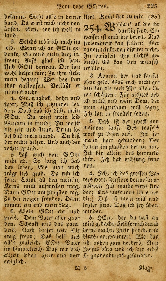 Die Kleine Geistliche Harfe der Kinder Zions: oder auserlesene Geistreiche Gesänge, allen wahren heilsbergierigen Säuglingen der Weisheit, insonderheit aber allen Christlichen Gemeinden des Herrn... page 265