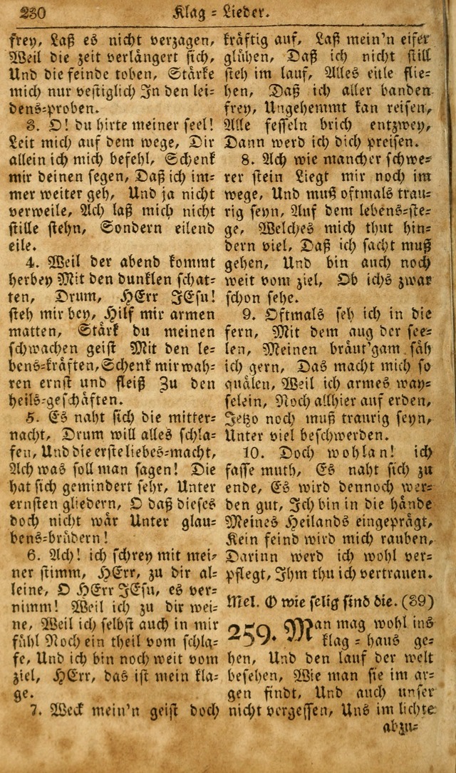 Die Kleine Geistliche Harfe der Kinder Zions: oder auserlesene Geistreiche Gesänge, allen wahren heilsbergierigen Säuglingen der Weisheit, insonderheit aber allen Christlichen Gemeinden des Herrn... page 270