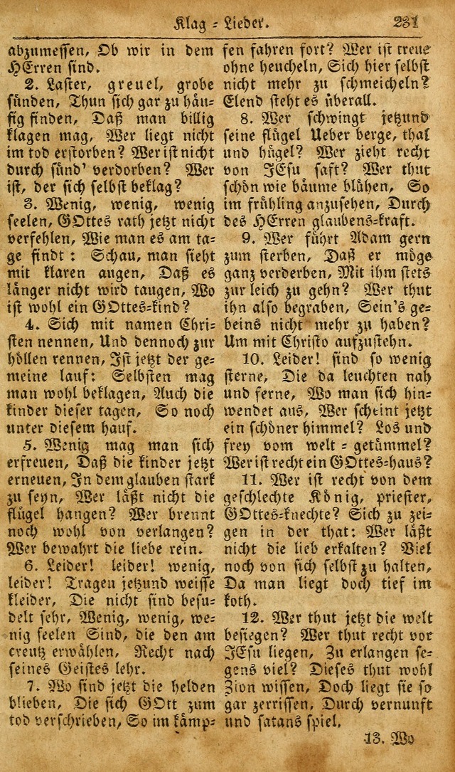 Die Kleine Geistliche Harfe der Kinder Zions: oder auserlesene Geistreiche Gesänge, allen wahren heilsbergierigen Säuglingen der Weisheit, insonderheit aber allen Christlichen Gemeinden des Herrn... page 271