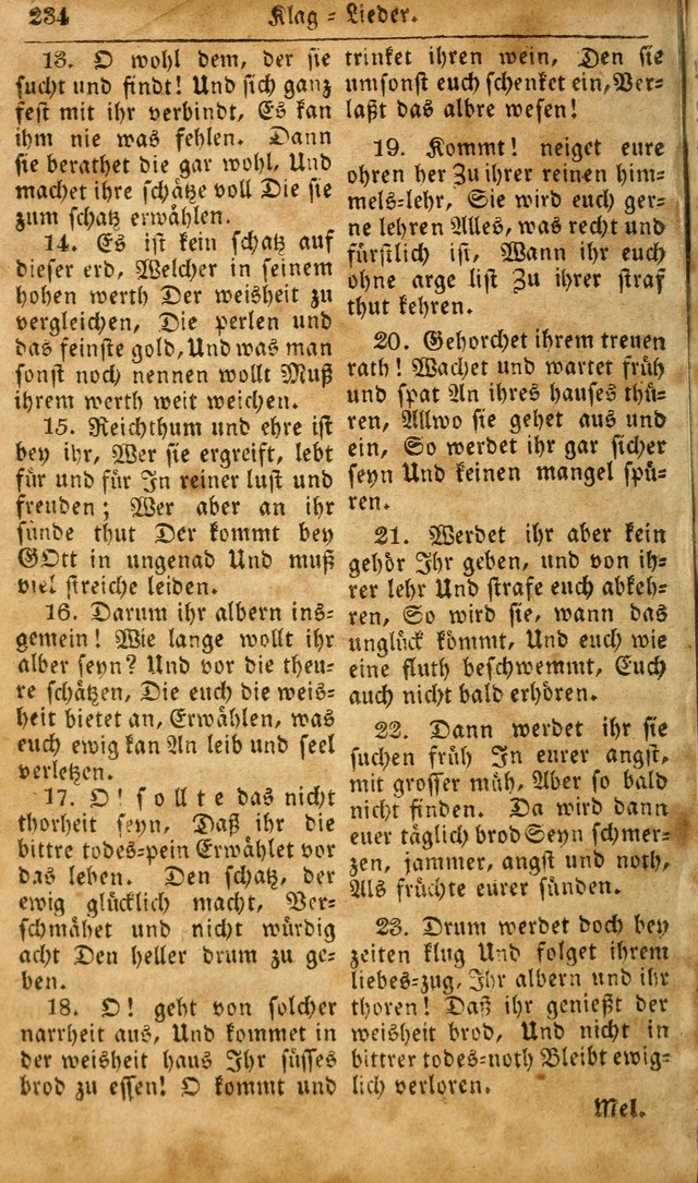 Die Kleine Geistliche Harfe der Kinder Zions: oder auserlesene Geistreiche Gesänge, allen wahren heilsbergierigen Säuglingen der Weisheit, insonderheit aber allen Christlichen Gemeinden des Herrn... page 274