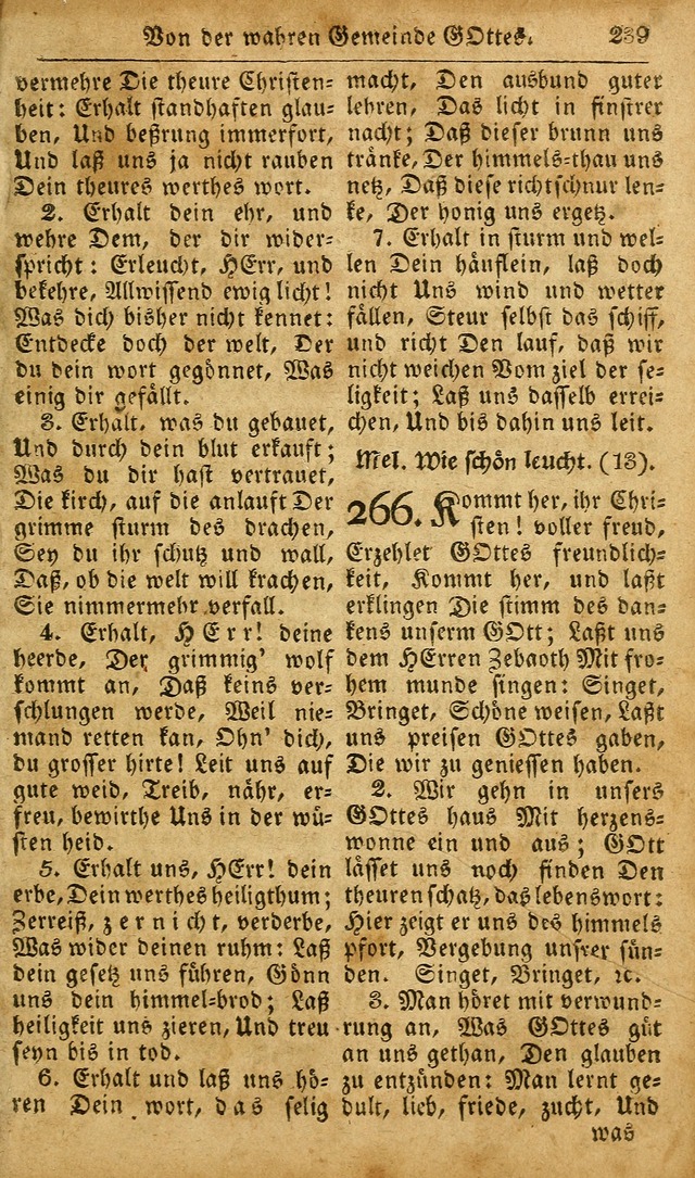 Die Kleine Geistliche Harfe der Kinder Zions: oder auserlesene Geistreiche Gesänge, allen wahren heilsbergierigen Säuglingen der Weisheit, insonderheit aber allen Christlichen Gemeinden des Herrn... page 279